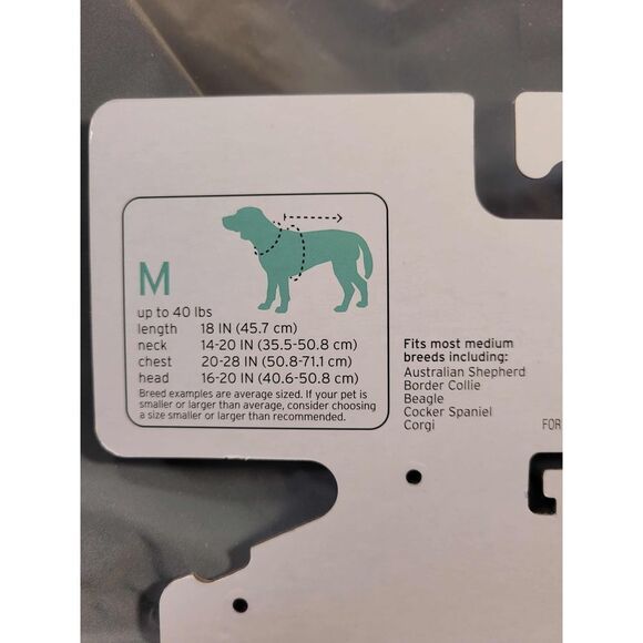 Boots & Barkley Silver Fully Reflective Dog Jacket- Size M- NWT - Picture 5 of 7